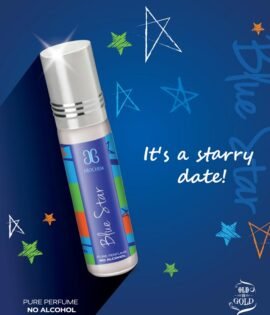 blue star, arochem, perfume