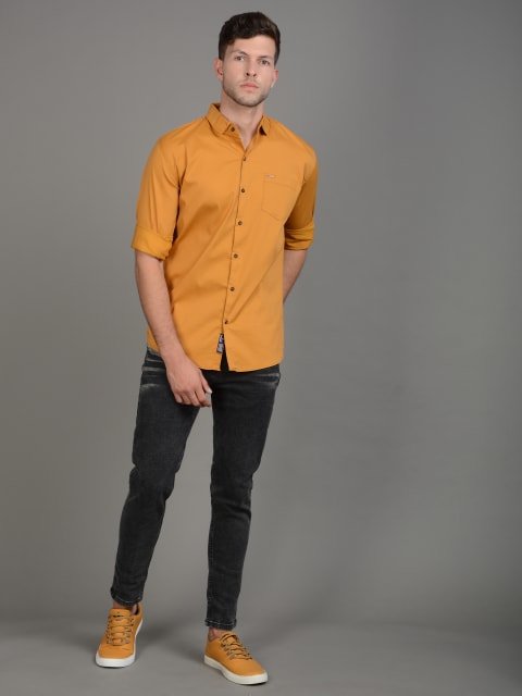 Camisa-100-Cotton-Casual-Wear-Solid-Plain-Shirt-fo (11)