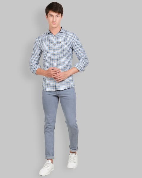 Camisa-Cotton-Blend-Casual-Wear-Small-Checks-Shirt (13)