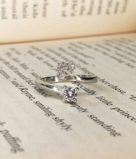 ring, girls ring, silver ring