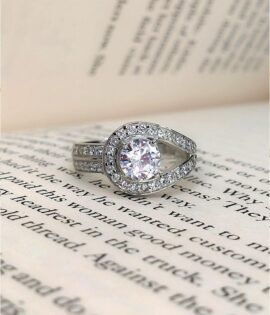 ring, girls ring, silver ring