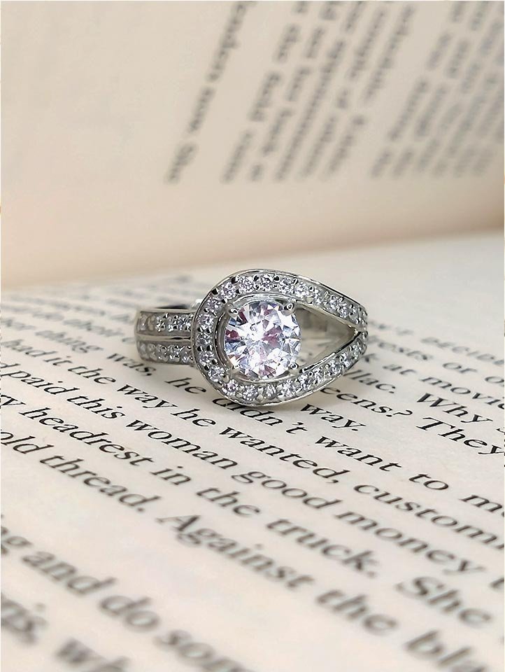 ring, girls ring, silver ring