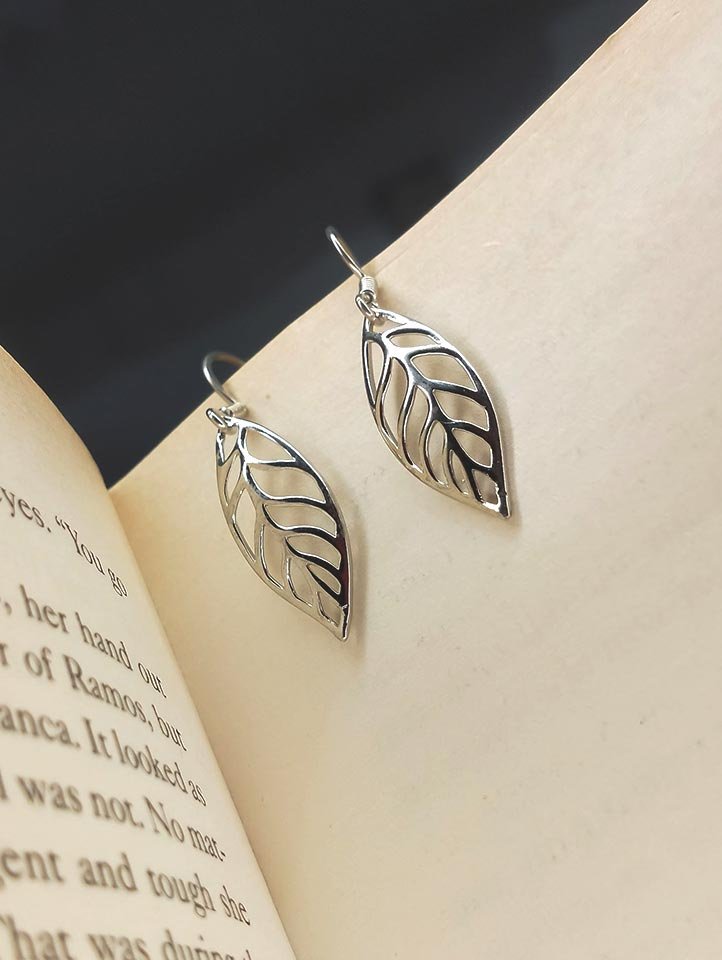 leaf-earring