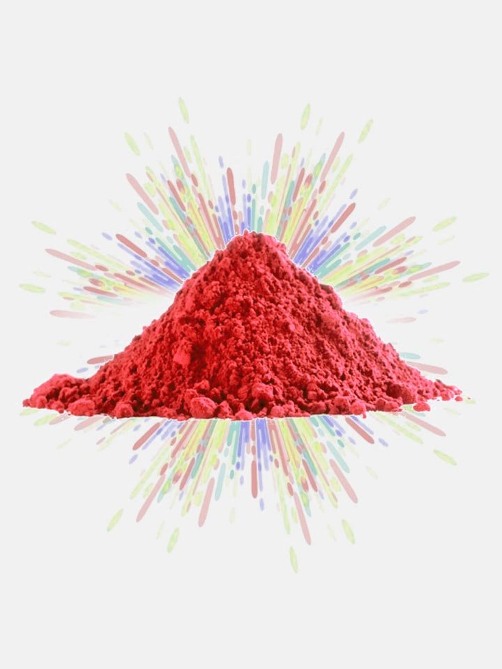 red-gulal holi color, gulal