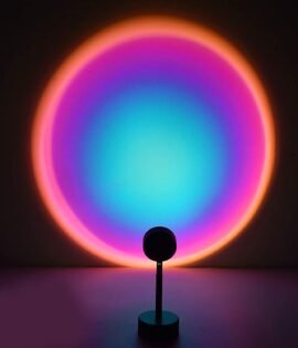 Rainbow projection lamp