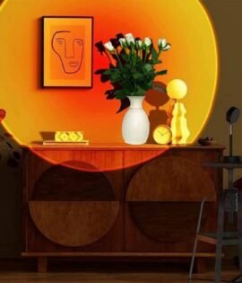 Sunset projection lamp