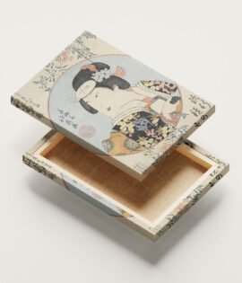 Japanese lady canvas