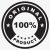 100% original product stamp icon template in black color isolated in white